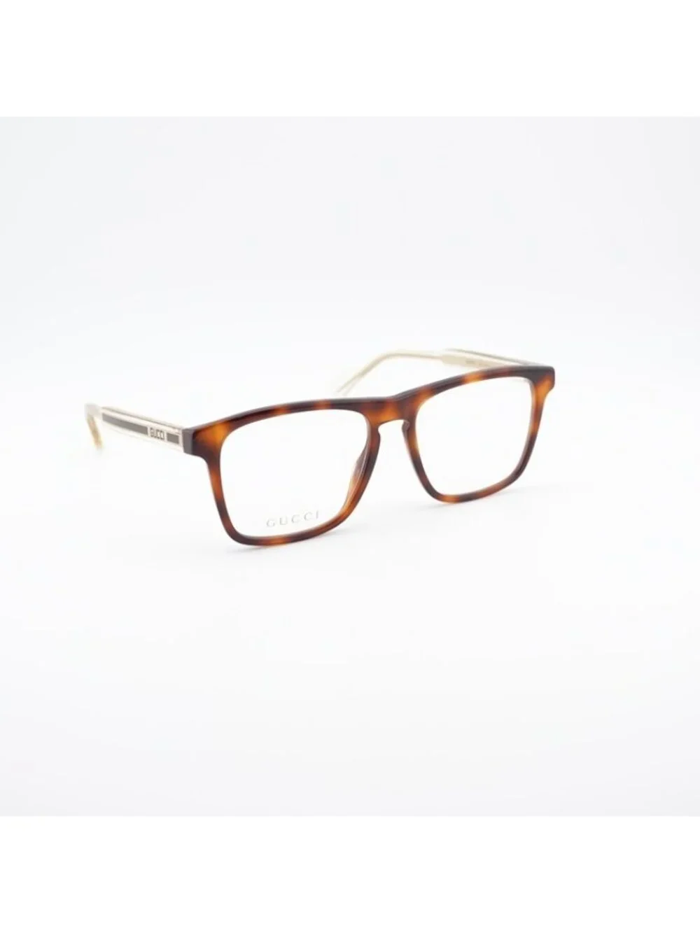 Gucci GG0561O 002 Eyeglasses Havana 54mm Rectangle Frame
